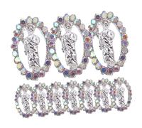WEKADRIN 12 pcs Jesus Nail Charms Decorative Metal Charms for Stylish Manicure Eye Catching Nail Decorations for Easter Parties