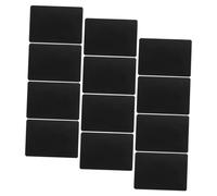 WEKADRIN 12pcs Erasable Price Tags with Clip Abs Mini Display Boards for Retail Bulk Food Supermarket Hanging Basket Signs Reusable Merchandise Price Labels