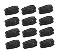 WEKADRIN 12Pcs Halloween Coffin Boxes Creative Party Favors Candy Holders Black Decorative Ornaments for Halloween Party Decorations and Pranks
