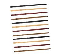 WEKADRIN 12pcs Handmade Wooden Hair Chopsticks for Women and Elegant Traditional Chinese Hair Sticks with Secure Bun Support Vintage Style Hairpin for Weddings Holidays and Everyday Use