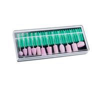 WEKADRIN 12Pcs Nail Grinding Tool Kit Shank Manicure Accessory for Nail Polishing Peeling and Beautifying Resistant Hard-wearing Quartz Grinding Heads