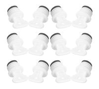 WEKADRIN 12pcs Replacement Hot Water Bottle Plugs Rubber Stopper Caps with 18mm Seal Gasket Leak-Proof Warm Water Bag Accessories for Cold and Heat Therapy