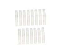 WEKADRIN 15Pcs DIY Lip Gloss Empty Tubes White Plastic Lip Balm Containers Safe Odorless Packing Tubes for Crafting and Personal Use