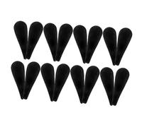 WEKADRIN 16Pcs Flocked Clothes Hanger Shoulder Pads Wide Non-slip Garment Hanger Forms for Coat and Suit Thickened Shoulder Shaper Protectors Preventing Deformation and Scratches Wardrobe