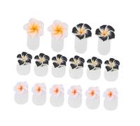 WEKADRIN 16pcs Silicone Toe Separators for Women with Floral Design Soft Gel Spacers for Nail Polish Application Comfortable Toe Spreaders for Bunion Correction and Foot Alignment