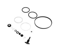 WEKADRIN 17pcs Vertical Jack Repair Kit with Pump Core Seal Cover Return Valve Steel Ball Plastic Parts Compatible with Various Vertical Jack Brands