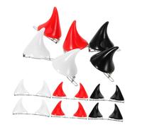 WEKADRIN 18pcs Devil Fluorescent Hair Clips Realistic Horn Hairpin Halloween Cosplay Party Accessories for Women Demon Horn Barrette