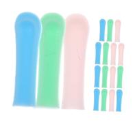 WEKADRIN 18Pcs Earwax Remover Accessories Soft Silicone Ear Spoon Sleeves Replacement Covers for Adults and Comfortable Compatible Ear Cleaning Tool