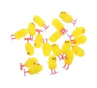 WEKADRIN 18pcs Fluffy Easter Chick Plush Figurines Realistic Chick Decorations for Adults Soft Stuffed for Easter Party Table Decor