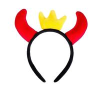 WEKADRIN 1pc Creative Ox Horn Crown Headband Unique Hair Accessories for Parties Cosplay Festivals Adorable Cartoon Design for Photo Prop for Memorable Moments