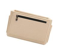 WEKADRIN 1pc Large Capacity Multifunctional Felt Makeup Bag Stylish Cosmetic Storage Organizer for Travel Daily Use for Women Compact Lightweight Design