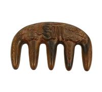 WEKADRIN 1pc Sandalwood Massage Comb Natural Meridian Hair Styling Tool for Scalp Relaxation Muscle Relief Portable and Skin-friendly Gua Hair Brush