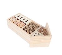 WEKADRIN 1pc Wooden Ornament Wooden Insect Shelter for Garden Decor Attract to Your Courtyard for Observing Nature