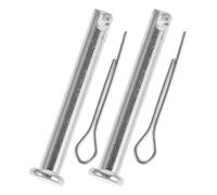 WEKADRIN 2 Pairs Stainless Steel Popcorn Machine Latch Pins Replacement Cotter Pins Heavy Duty Popcorn Maker Repair Parts for Commercial