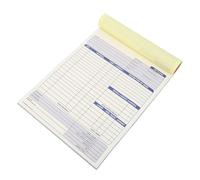 WEKADRIN 2-Part Work Order Forms Pad, 100 Sheets Invoice Pad for Small Business, Business Invoice Book for Receipt Management and Financial Records