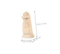 WEKADRIN 2 Pcs European Style Carved Wooden Corbels for Home Decor Corners Rustic Unpainted Solid Wood Beam Support Brackets Enhanced Load Capacity Decorative Ornaments for Living and