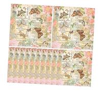 WEKADRIN 20 Sheets Colorful Butterfly Decorative Napkins of Creative Paper Napkins for Parties Events and Celebrations Durable Lightweight and Stylish