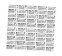 WEKADRIN 200pcs Choking Warning Labels Self Adhesive Stickers for Safety Under Years Craft Decals High Visibility Suffocation Warning for Accessories