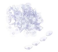 WEKADRIN 200pcs Suction Cups for Glass Table Slip Sucker Pads for Windows Mirrors and Smooth Surfaces Easy Install Strong Grip for Home and Office Organization