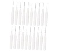 WEKADRIN 20pcs Interdental Brushes Mini Makeup Tools for Eyebrows Eyelashes and Oral Care Portable Lightweight Easy to Use for Home and Travel