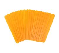 WEKADRIN 20pcs Pediatric Tongue Depressor Set Durable Plastic for Oral Examination and Training Comfortable Handle Multi Functional Design for Various Applications