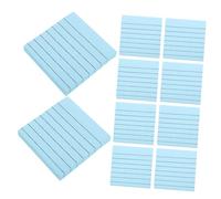 WEKADRIN 20Pcs Portable Memo Pads Lined for Planning and Message Recording Unique Office and Student Notepads for Organizing Writing and Daily Use