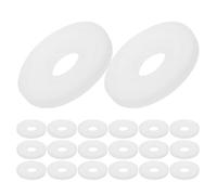 WEKADRIN 20pcs round Car Aromatherapy Diffuser Refill Pads White Plastic Essential Oil Scented Discs with Continuous Scent Release and Easy Installation for Vehicle Air Freshener