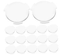 WEKADRIN 20Pcs VR Glasses Lenses Focal Winged Biconvex Light Blocking Lens for Virtual Reality Headsets and Ergonomic Design