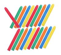 WEKADRIN 20Pcs Water Soluble Colored Chalk for Blackboard and Sidewalk Dust Multi Function Drawing Chalk Sticks Washable and Non Toxic for Students Artists and Outdoor Play