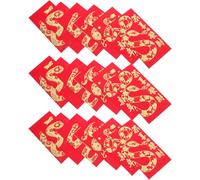 WEKADRIN 24pcs Chinese New Year Red Envelopes with Snake Zodiac Cartoon Design, Large Long Size Cash Envelopes for Lunar New Year, Wedding, and Festive Giving