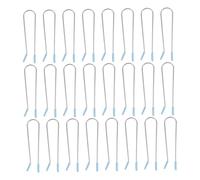 WEKADRIN 24pcs Electric Hot Roller Curler Clips U-shaped Replacement Clips for Fast Heating Non-slip Secure Hold Versatile Styling with Curlers for Women