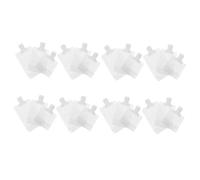 WEKADRIN 24pcs Leakproof Cosmetic Containers Portable Stand-up Shampoo Pouch Lotion Storage Pouch Plastic Travel Bags White Suitable for Travel