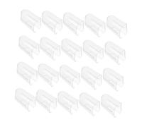 WEKADRIN 24pcs Toothbrush Head Covers Material Protective Dust Caps Compatible with Small Electric Toothbrush Heads Portable Travel Oral Hygiene Accessories