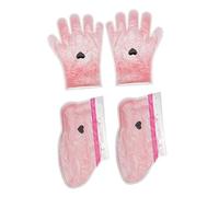 WEKADRIN 2pairs Paraffin Cover for Hand Wax Foot Wax Kit Spa Therapy Foot Mask Moisturizing Moisturiser Moisturizing Gloves Home Salon Treatment
