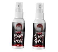 WEKADRIN 2pcs 30ml Fake Blood Spray Halloween Liquid Blood for Party Festival Makeup Special Effects Cosplay Plasma Washable Prop