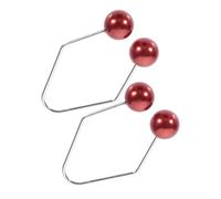 WEKADRIN 2pcs Adjustable Facial Tool Dimple Maker for Cheeks Metal Face Dimple Trainer for Precise Portable Facial Exerciser for Men and Women