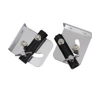 WEKADRIN 2pcs Adjustable Snare Drum Strap Screws Metal Drum Belt Bracket Buckle Replacement Parts for Marching Percussion Instruments