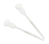 WEKADRIN 2pcs Alcohol Hydrometer for Home Brew Wine Making Supplies Portable Alcohol Concentration Measurement Tester for Accurate Homemade Wine