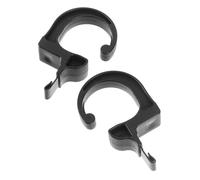 WEKADRIN 2pcs Car Rear Seat Hooks Heavy-Duty Hanging Hook for Backseat Organizer Multi-Function Holder for Bags Umbrellas Groceries Easy Installation Without Blocking Tailgate