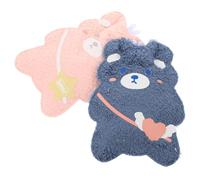 WEKADRIN 2pcs Cartoon Hand Warmers Hot Water Bags Portable Winter Warmers Soft Cover Students Random Color