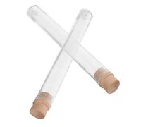 WEKADRIN 2pcs Cat Whiskers Collection Jars with Lid, Pet Hair Keepsake Bottles for Memorial Storage, Glass Hair Storage Organizer, Suitable for Dog and Remembrance