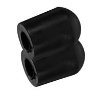 WEKADRIN 2pcs Double Bass Endpin Rubber Pads Non-slip Protectors Black Elastic Shock Absorbing Stoppers for Stable Grip and Floor Protection Portable for Indoor Outdoor Performances
