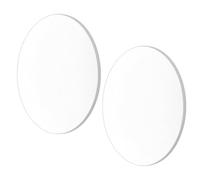 WEKADRIN 2pcs Double Concave Lenses Diameter Focal Glass Optical Lens for Physics Teaching Classroom Demonstrations Laboratory Experiments with High Precision and Light Transmission