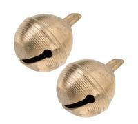 WEKADRIN 2pcs Earth Bells Dog Collar Bells Pendants for Sheep Cattle Decor for Dog Training