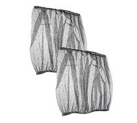 WEKADRIN 2pcs Elastic Mesh Birdcage Netting Protective Cover for Canaries Small Pet Birds Use as Night Cover Dust Protector