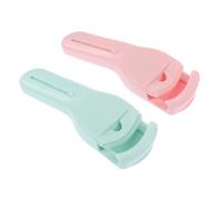 WEKADRIN 2Pcs Eyelash Curlers with Portable Lash Makeup Tools for Gentle Curling and False Eyelash Application Compact Design for Travel and Daily Beauty Use