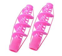 WEKADRIN 2pcs Flexible Perm Rods for Women Hair Curling Tools Portable Soft Perm Rollers for All Hair Types Easy DIY for Stylish Volume and Curls