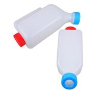 WEKADRIN 2pcs Hanging Lamb Bottle Feeder Small Animal Milk Feeding Bottles for Calves Goats and Pigs Space-saving Reusable Livestock Nursing Equipment