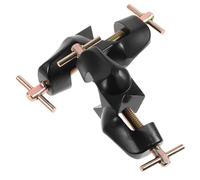 WEKADRIN 2pcs Heavy-Duty Zinc Alloy Lab Cross Clips Clamp Stand Fixing Clamps for Laboratory Use Secure Grip for Research and Experimentation