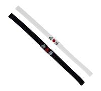 WEKADRIN 2pcs Japanese Karate Headbands Samurai Decorative Head Bands Breathable Sweat-absorbent Headwraps for Martial Arts Sports and Chef Uniforms